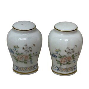 Gorham China Cherrywood Salt and Pepper Shakers